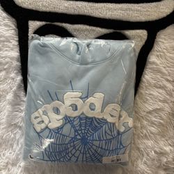 Blue Spider Hoodie Size: Large 
