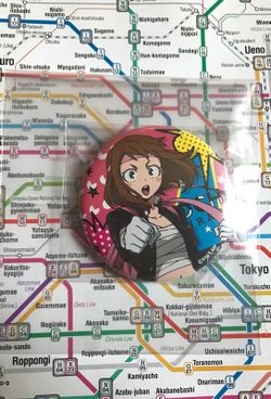 My Hero Academia Ochaco Uraraka Button