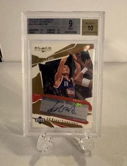 2003-04 Upper Deck Black Diamond - Yao Ming #YM 24 Karat Signatures 🔥Rare🔥