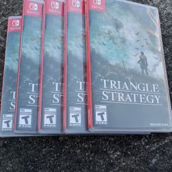 Triangle Strategy For Nintendo Switch (ALL 5 COPIES FOR ONLY $100 TOTAL!!)