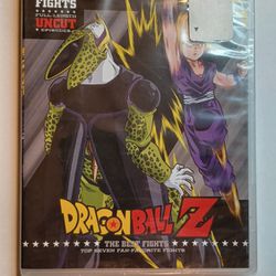 Dragon Ball Z The Best 7 Fights Anime DVD Show Gohan Cell Vegeto New