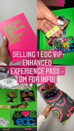 1 EDC LAS VEGAS 2022 VIP Ticket