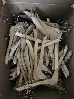Wooden hangers