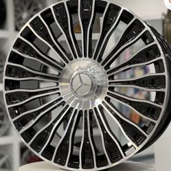 Mercedes 20” New Maybach Style Rims New Tires Set S550 Cls Do E300 E450 Glc Gle Gl