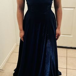 Blue Prom Dress Size Small