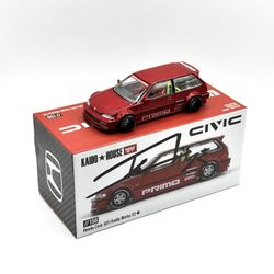 Kaido House x Mini GT Honda Civic Signed By Jun Imai