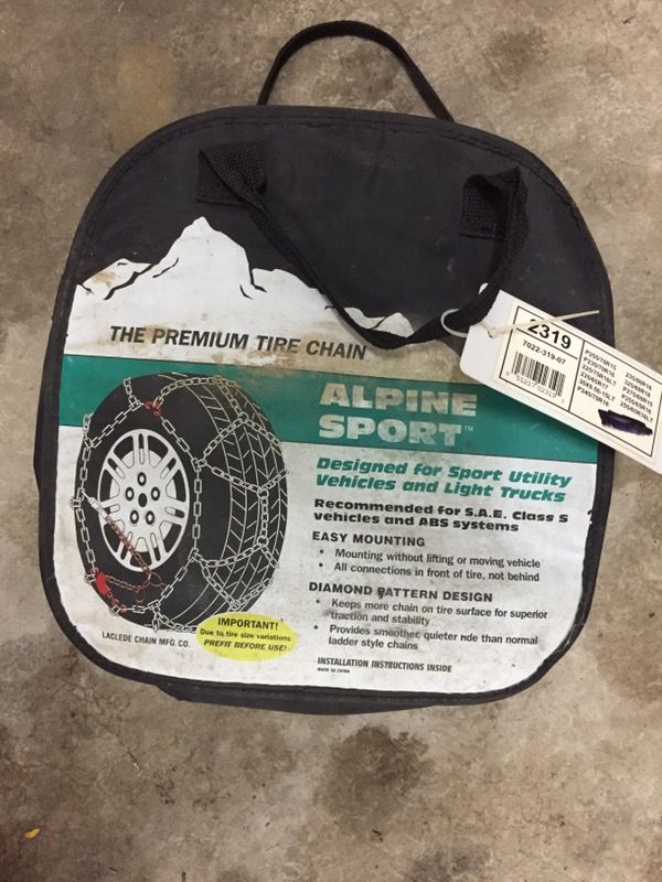 Les Schwab 2319 Tire Chains Brand NEW for Sale in Salem, OR - OfferUp