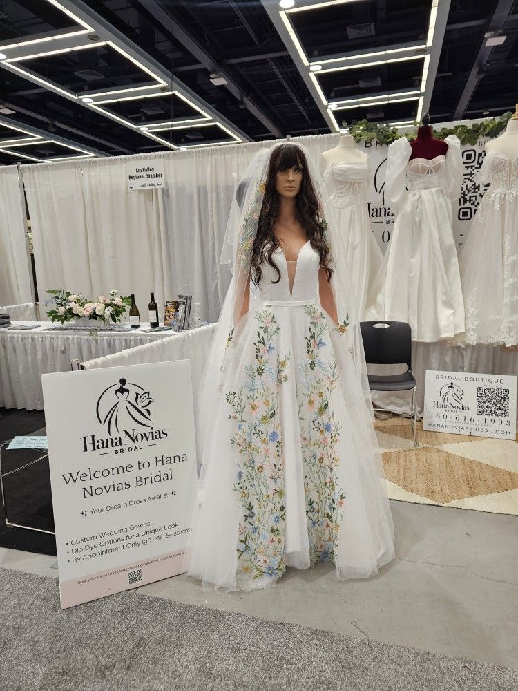 Floral and Alternative Wedding Dresses In Buckley.