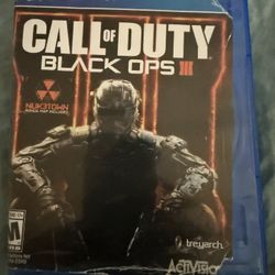 PS4 Game- Call Of Duty Black Ops 3