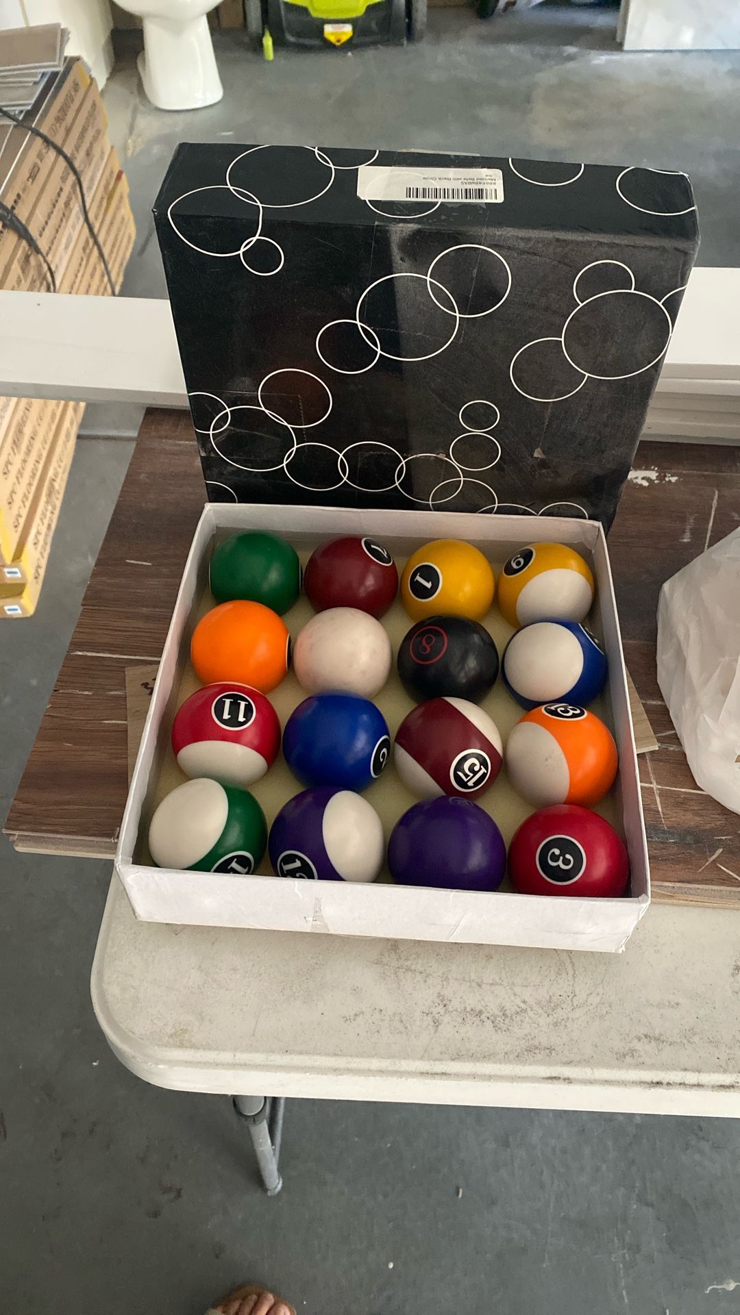 Pool Table Balls