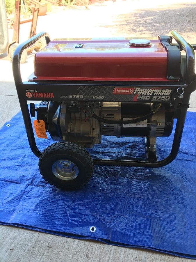 Coleman PowerMate pro 6750 portable generator