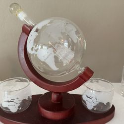 Globe Decanter Set 
