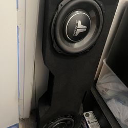 JL Audio Truck Subwoofers and Box