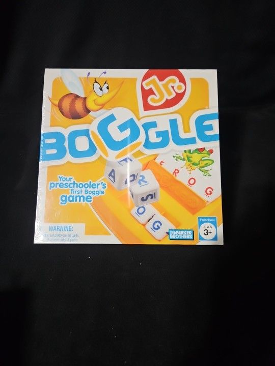 Boggle Jr Educational Preschool Words Game Parker Brothers Factory Sealed