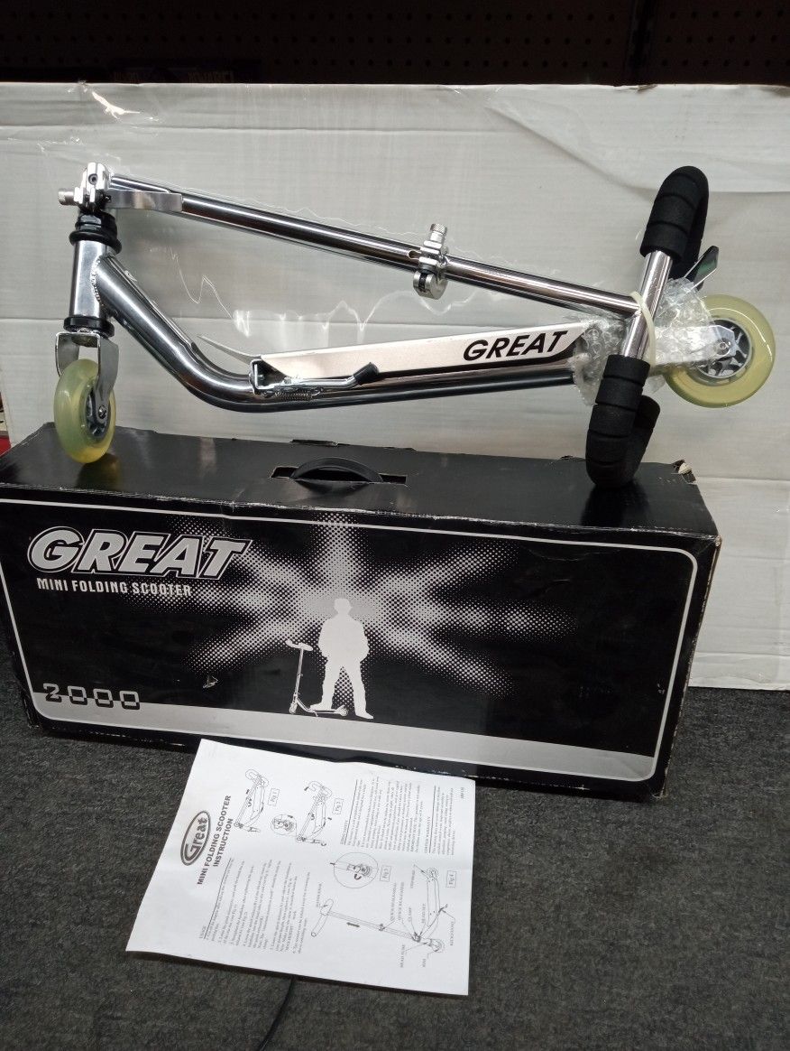 Great Mini Folding Scooter 2000