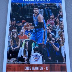 2017-18 Panini NBA Hoops Enes Kanter Oklahoma City Thunder #211 NBA Basketball