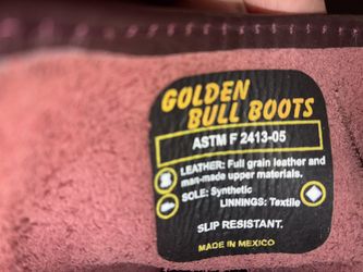 Golden Bull Boots