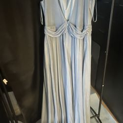 Light Blue Bridesmaids Dress