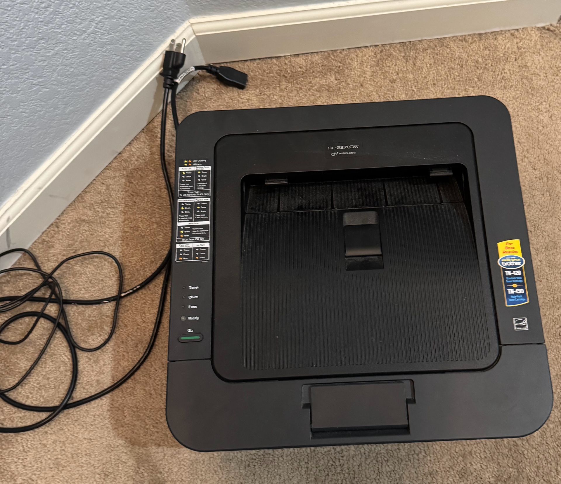 Brother HL-2270DW Compact Wireless Laser Printer with Duplex Printing