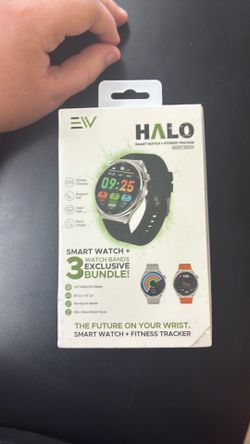 EW Halo smart watch + fitness tracker