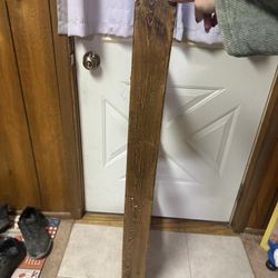 Wooden Blanket Rack