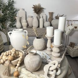 Vases, home accessories, baby stroller bags