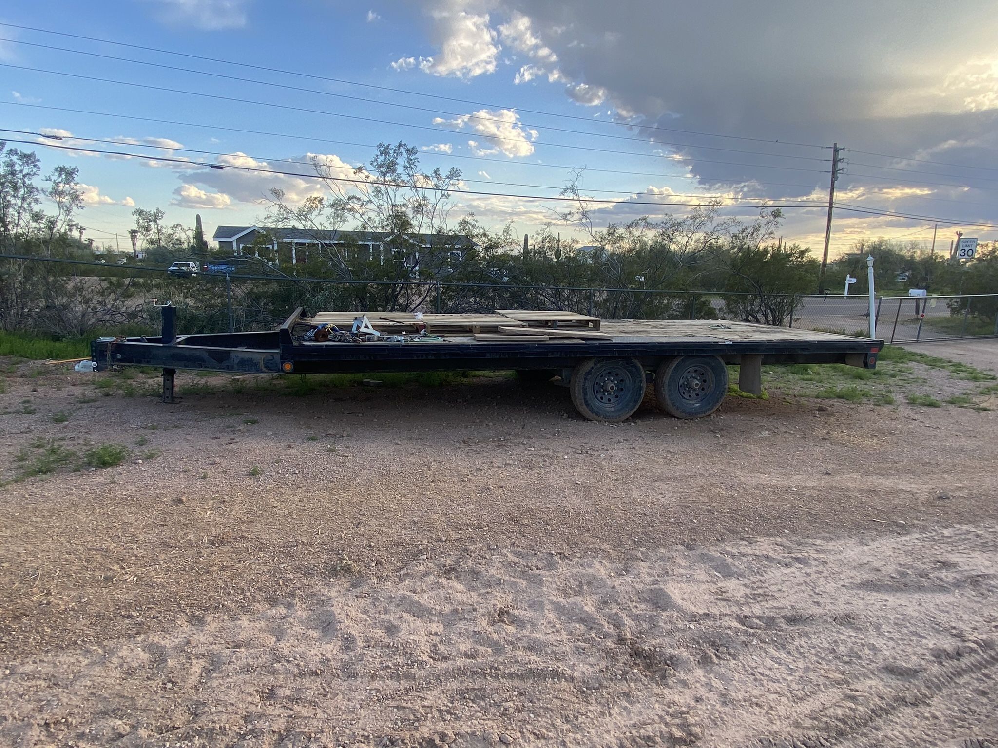 hauling trailer 