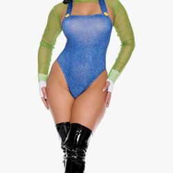 Luigi Women Costume Size M