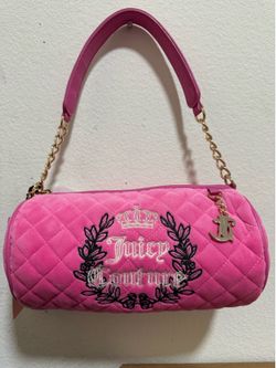 Juicy Couture Mini Barrel Bag Purse