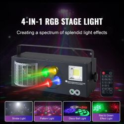 4 in 1 RGB STAGE LIGHTS