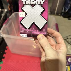 Twenty X card game 