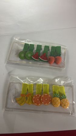 6 Pares De Clips