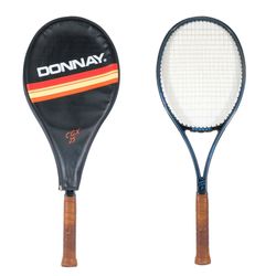 Rare Donnay Graphite composite CGX 25 Tennis Racquet Made In Belgium with sleeve Grip 4 3/8