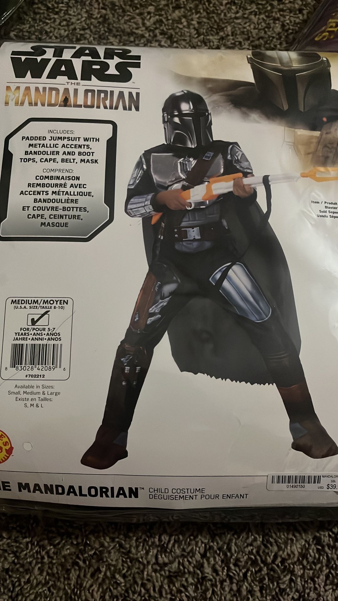Star Wars Mandalorian Kids Costume 