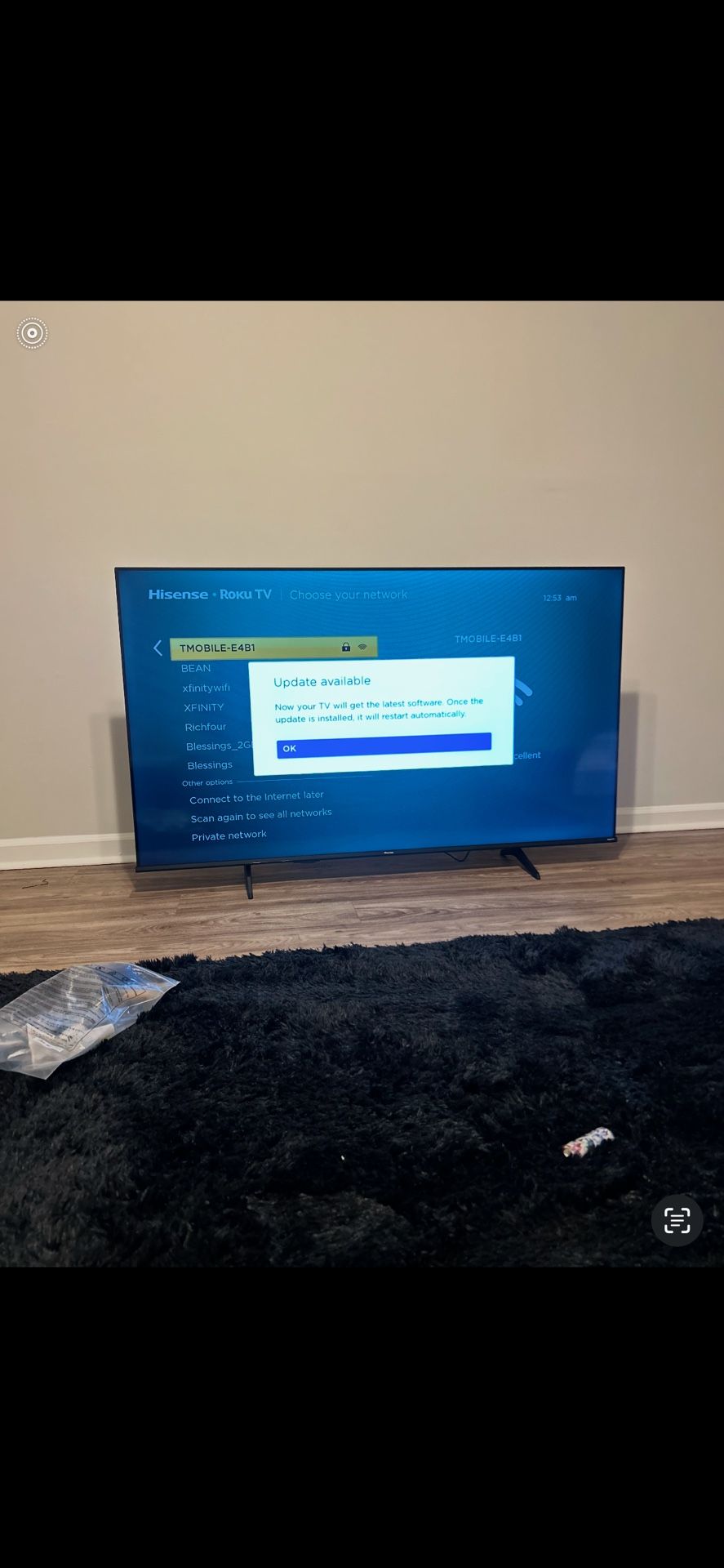 65” TLC tv