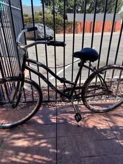 Black Cherry Beach Cruiser Bicycle