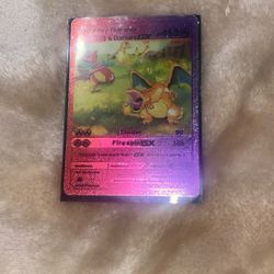 Pokemon Card Charmander , Charmelon.  Evolution & Charizard GX 