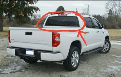 2014 - 2017 toyota tundra rear roll down window