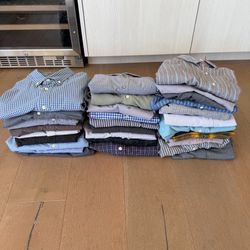 Men’s Medium Collared Shirts - J Crew, Banana Republic, Abercrombie, Express, H&M, Gap