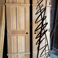 Solid Wood Door 6 Panel