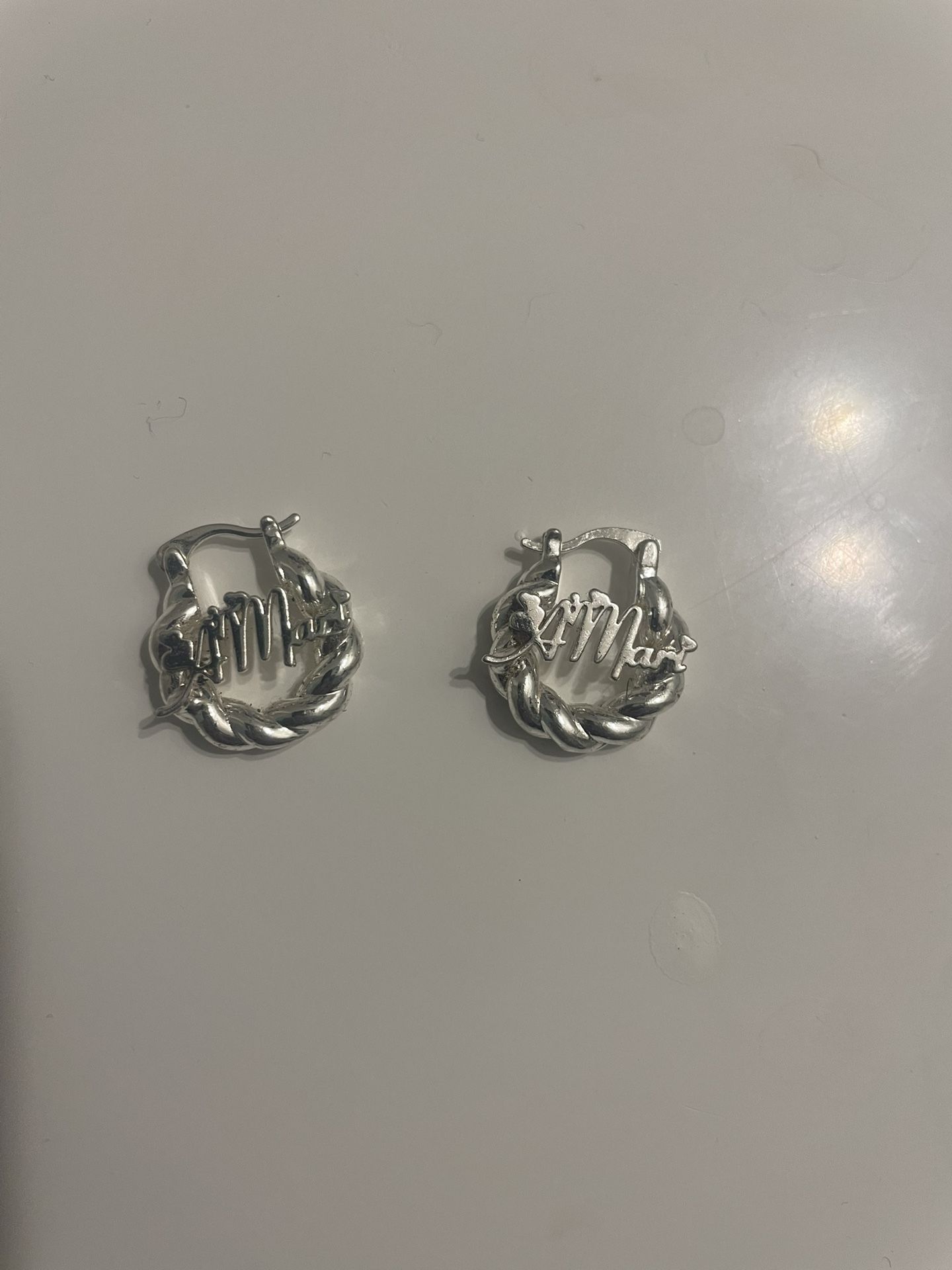 Custom Silver Earrings ‘Amari’