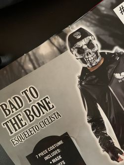 BAD TO THE BONE costume 💀
