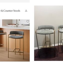 West Elm Bar Stools