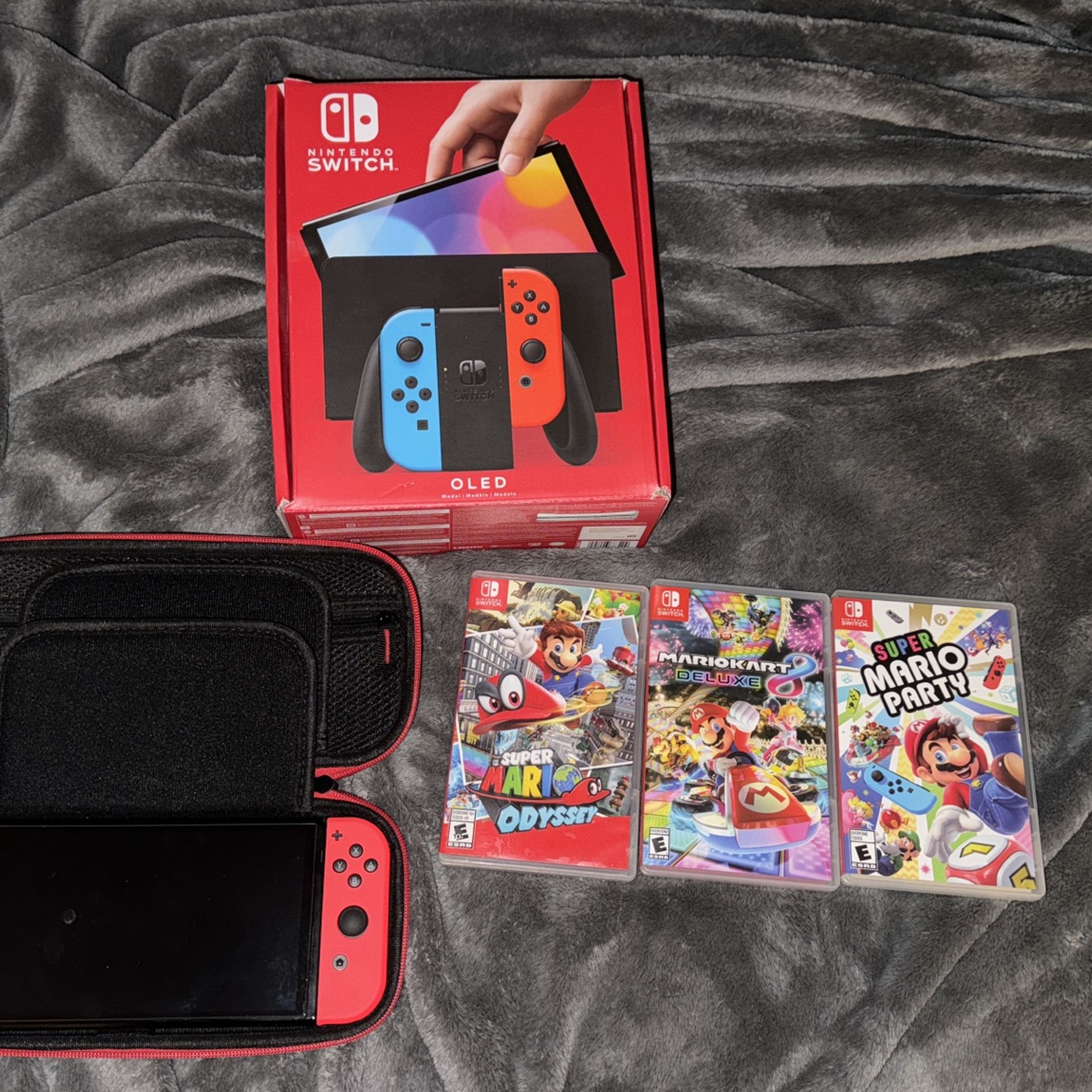 Switch OLED Plus 3 Games 