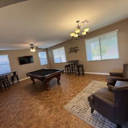 Billiard Room/Pool Table Lounge Complete Set