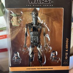 IG-12 & Grogu Star Wars Black Series Figure