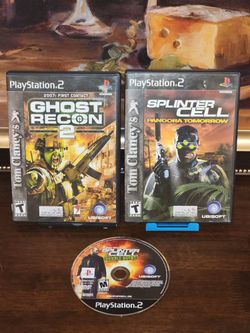 Tom Clancy's Playstation 2 Game Bundle