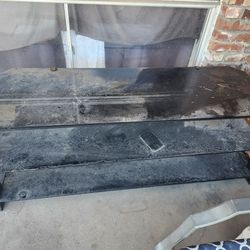 Glass TV stand 3 tier