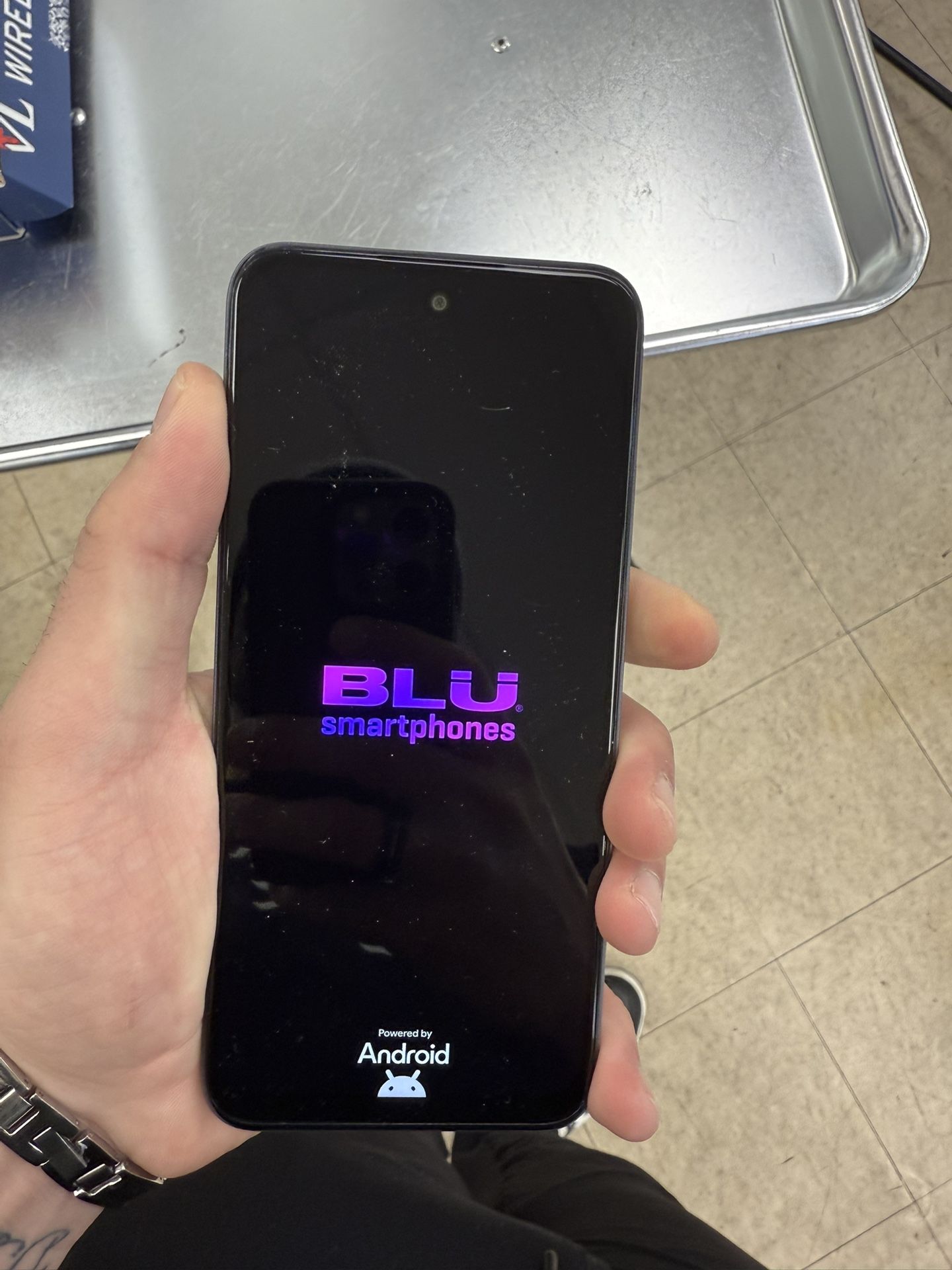 Blue Android Brand New