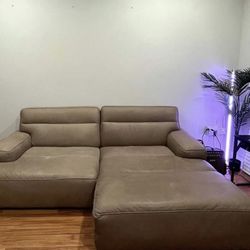 Leather Couch 